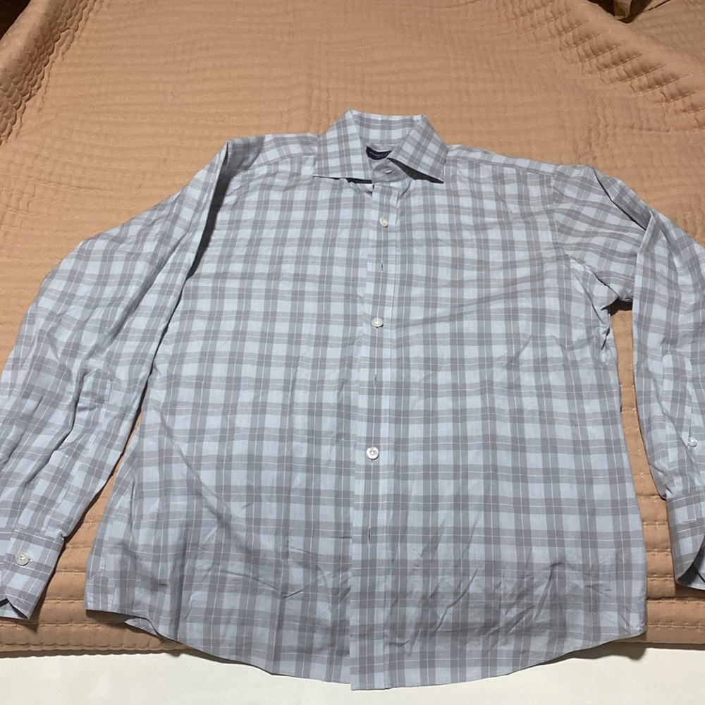 Proper cloth men’s long sleeved dress shirt. Size small